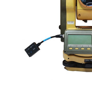 Budget-Friendly Total Station Adapter with Bluetooth, Data Cable, and Charger (6-pin Male to USB)