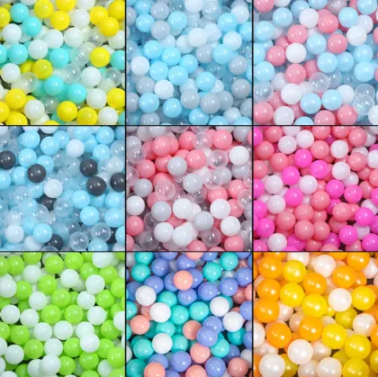 Soft Plastic Pit Balls Ocean Balls 8cm Pool Toys (50 Pieces)