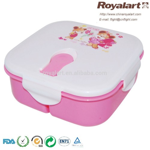 Kids plastic lunch box container