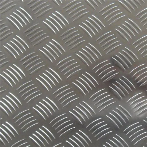 Five Bar Embossed Aluminum Sheet