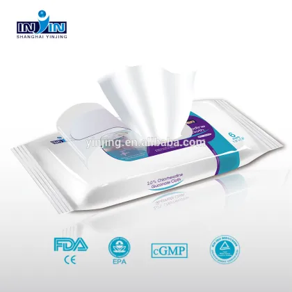 CHG wipes, medical cleaning wipes