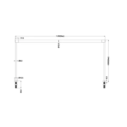 12W Strip Aluminum Silver Black Jewelry Store Museum Light