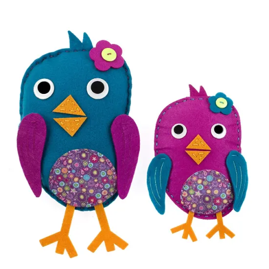 DIY Birds and Stuffed Animal Craft Kit for Kids: Create Your Own Styles