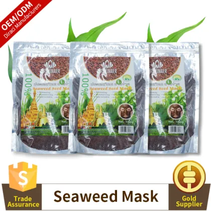 100% Natural Thailand Seaweed Facial Mask - Ultrafine Alga Lightening Anti-aging Collagen Mask 1KG
