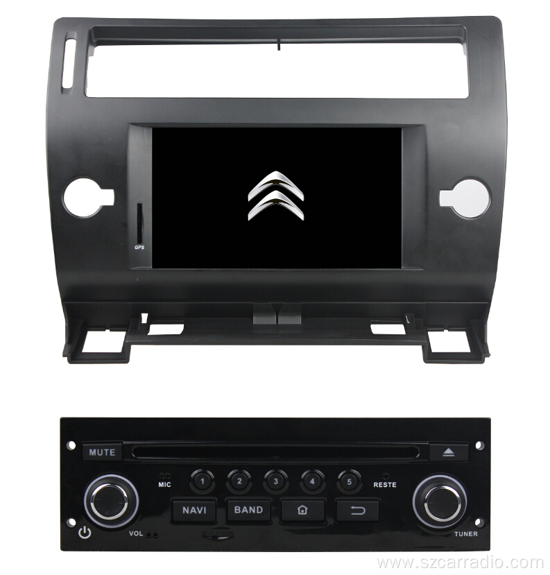 Android Citroen C4 2005-2011 Car Multimedia Player