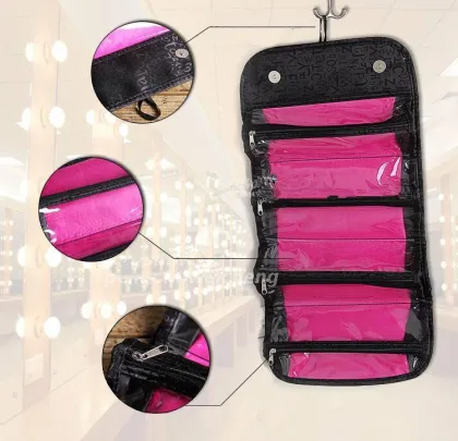 Oxford Cheap Roll-N-Go Travel Pouch Cosmetic Organizer Bag