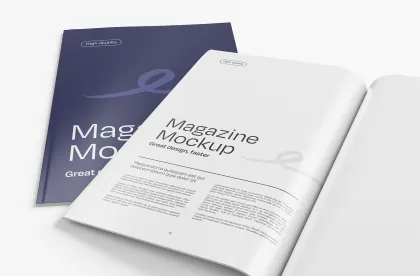 Customizable advertising brochure design