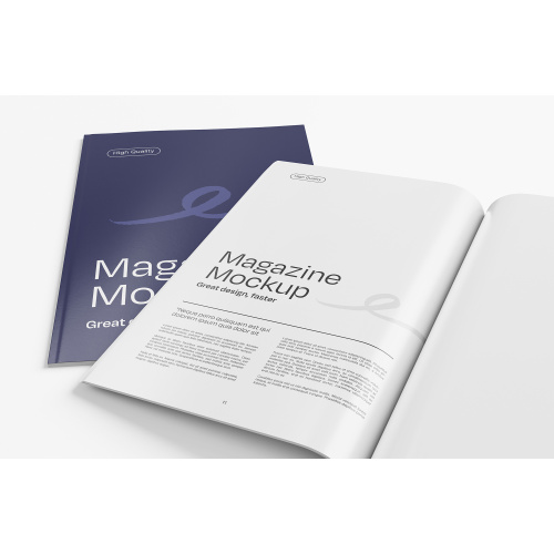 Customizable advertising brochure design