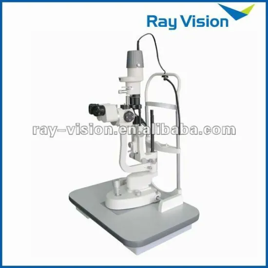 hs type, 3 magnifications, led slit lamp microscope