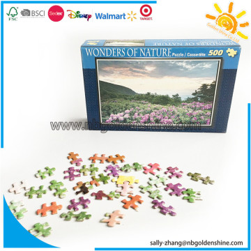 Box Packing Paper flat Puzzle