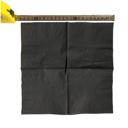 Black Color Paper Napkin