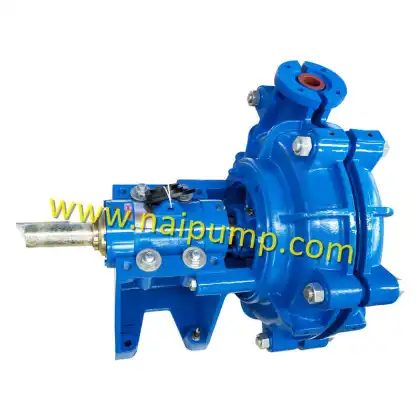 Industry acid resistant slurry pump for copper mine