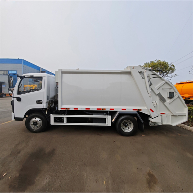 Dongfeng 4x2 8cbm Garbage Compactor Truck - Advanced Compression Technology