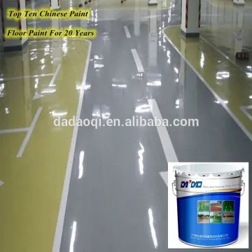 Good anti- pressure epoxy flooring coating concrete floor paint