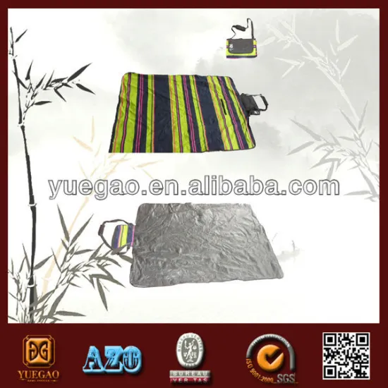 100% polyester polar fleece flight travel blanket