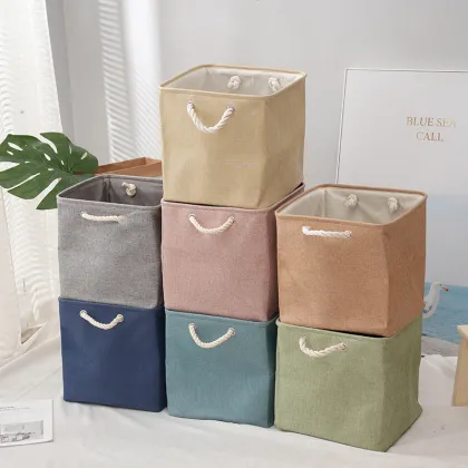Collapsable Fabric Shelf Storage Boxes Bins Baskets Organizers