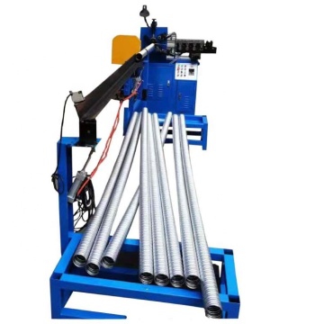 Automatic Corrugated Round Pipe Machine for Metal Duct Making