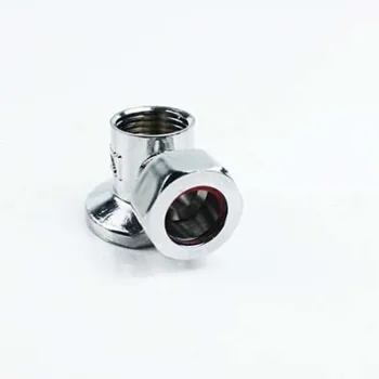 1/2 Inch Zinc Alloy Pipe Fitting Wall Plate Female Elbow