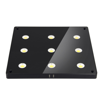 2018 Latest Hot Selling Ultra-thin No Fan 9*90W Greenhouse Panel COB Led Plant grow Light Full Spectrum