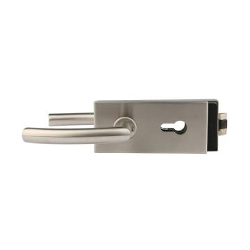 AluminiumBathroom Glass Door Lock Handle