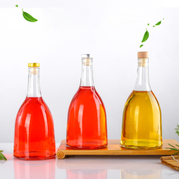 Transparent Empty 375ml Champagne Bottle Glass Wine Vodka Jug" 

However, considering common SEO practices and the specific items mentioned, a more refined title could be:

"Transparent Empty 375ml Champagne Bottle Glass Wine Vodka Jug - Liquor Bottle"

T