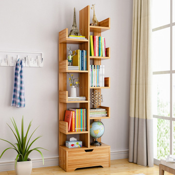 New Design Bookcase Smart Living Room Standing Bookcase