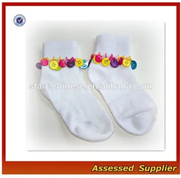 Cotton Baby Girls Socks/Custom Cotton Socks For Baby Girls HX-T90