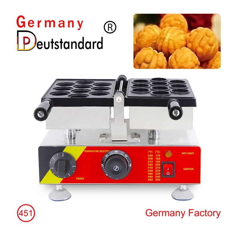 Walnusswaffelmaschine Handelsherstellermaschine