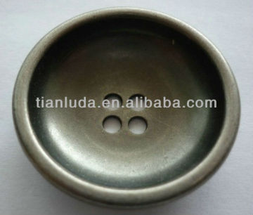 4 holes cancave metal button