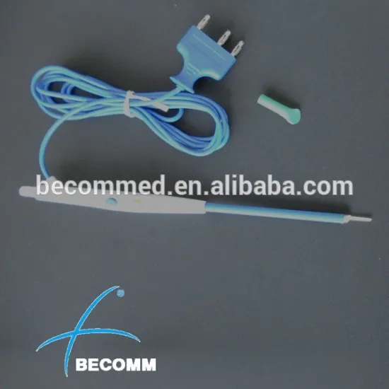 Disposable ESU Pencil with suction pipe and retractable head