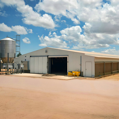 Prefabricated Steel Structure FactoryBuilding In The E-commerce Logistics Field (1)