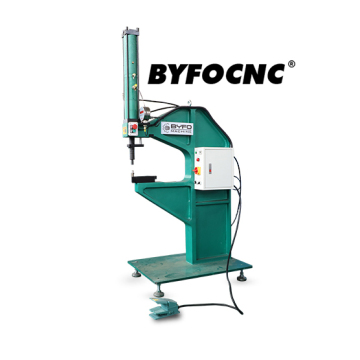 BYFO Pneumatic HVAC Air Duct Metal Sheet Riveting Machine