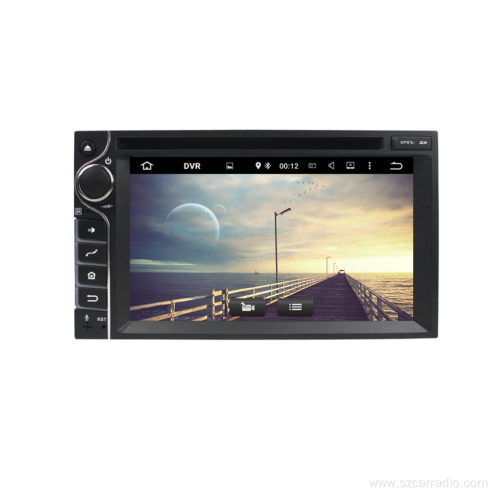 6.2 inch 1 din universal car dvd player