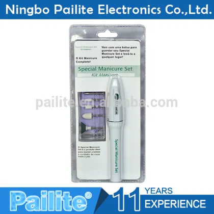 Electric nail care kit, perfect nail care kit, portable nail care kit