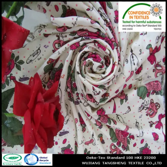 Modal cottan printed fabric 40S*40S for clothing