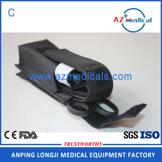 Military Tourniquet Black Nylon Pouch