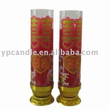 pillar lotus candles church candle