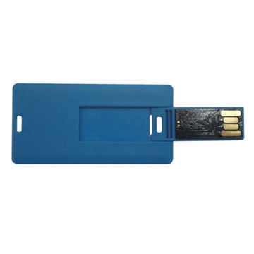 Ultrathin Card Flash Drive with High-speed USB2.0, Supports Logo Printing and Data Customization