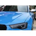 Gloss Blue Vinyl Wrap Glossy Abu Blue Car Wrapping 1.52*18M Manufactory