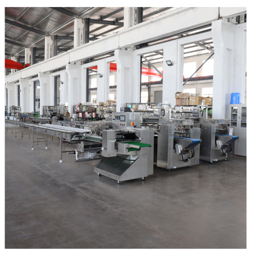 Bucket Instant Noodles Shrink Packaging Machine Auto Feeder Instant Noodles Pillow Packaging Machinery Manufactory