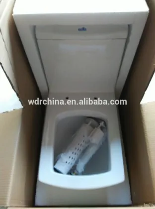 One-piece made in China sanitary ware bathroom siphon toilet