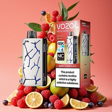 Vozol Neon 45K IceFlow - 45000 Puffs Rechargeable Vape UK Wholesale