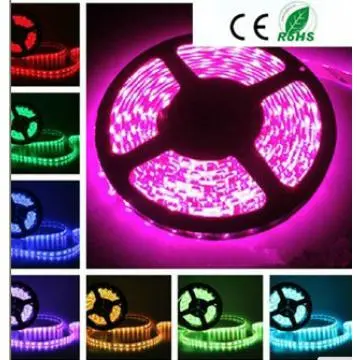CE&RoHS 5050 RGB  fexible  cuttable led strips light