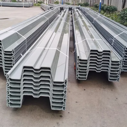 U Shape Z Shape Plastic Sheet Piles PVC Sheet Piles
