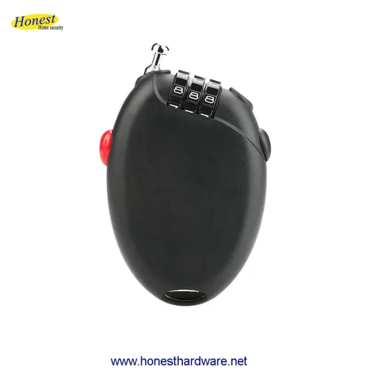 Retractable Cable Locks for Bicycles, Helmets, Baby Carriages