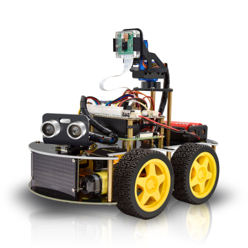 Raspberry Pi 4 Smart Camera Car Kit