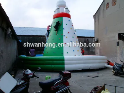 Mobile climbing inflatable climbing wall outdoor climbing walls