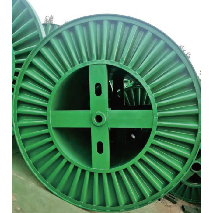 Carrete de alambre corrugado