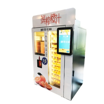 Hot Sell Automatic Orange Juice Vending Machine with WiFi Freshness