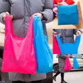 Foldable Polyester Bag Reusable Grocery Shopping Bags